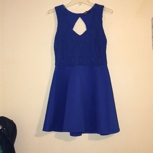 Royal Blue Dress